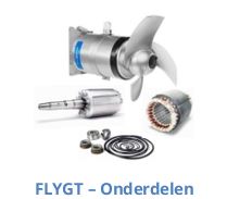 Flygt onderdelen van Pompdirect