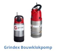 Grindex bouwklokpompem van Pompdirect